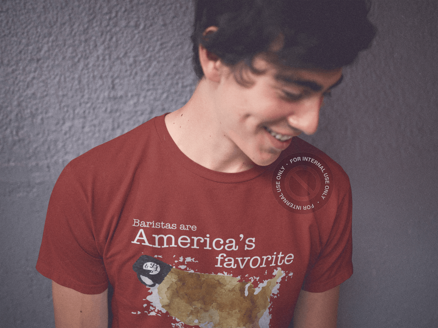 Barista Life Americas Favorite Drug Dealer Red