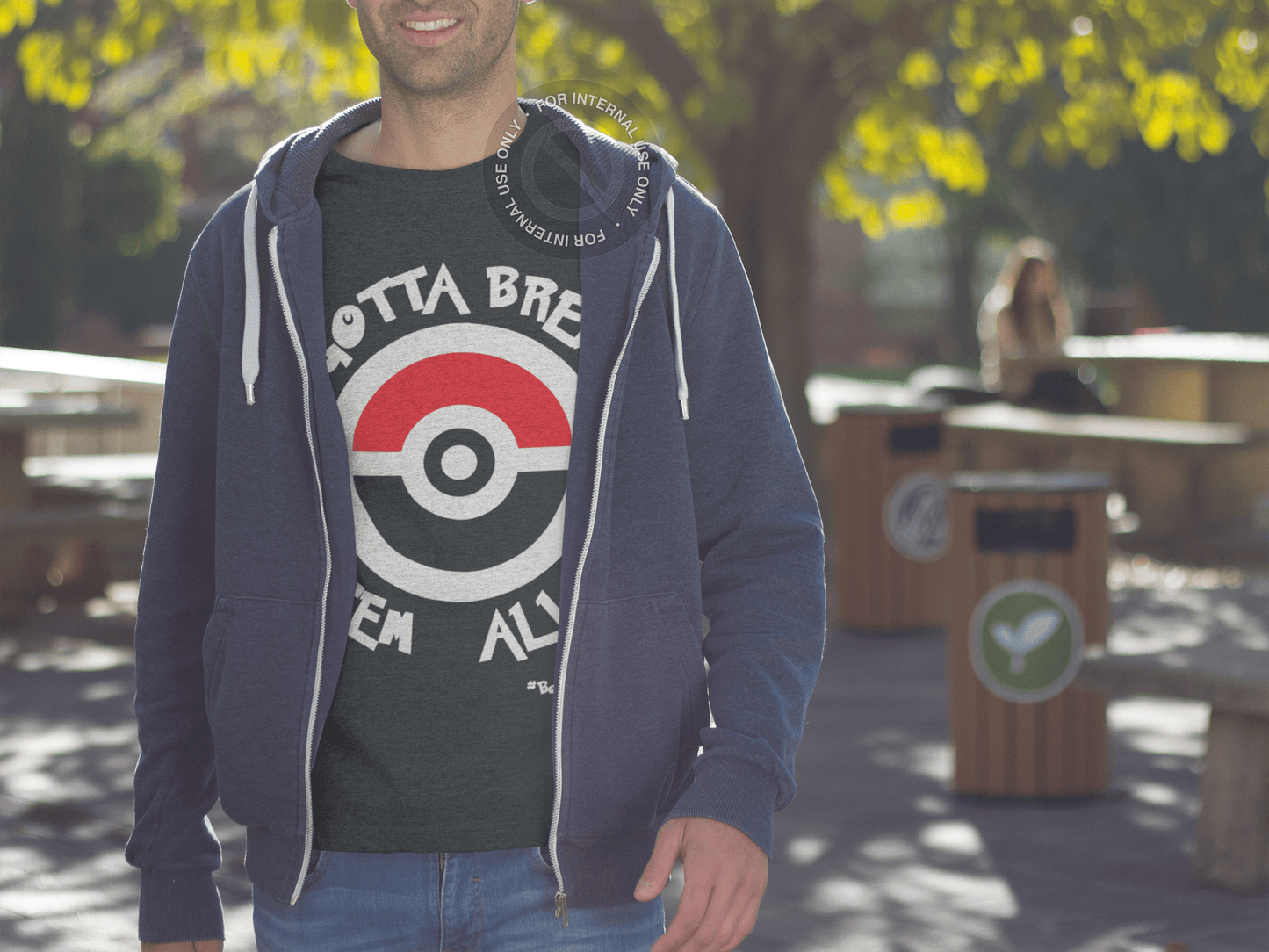 Gotta Brew 'Em All Forest Green Tee