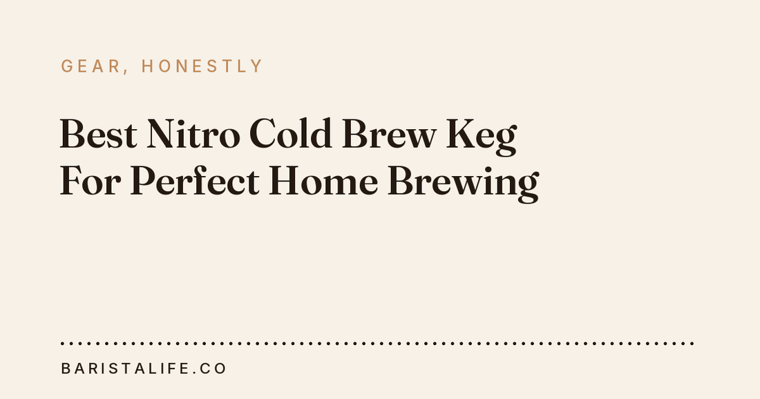Best Nitro Cold Brew Keg For Perfect Home Brewing