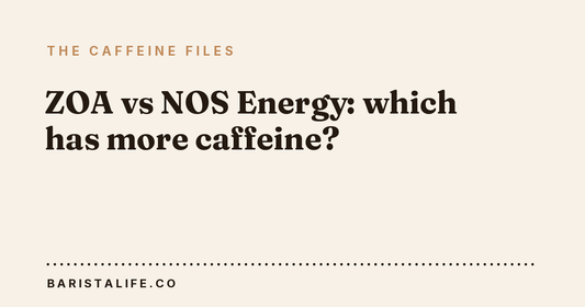 ZOA vs NOS Energy: which has more caffeine?
