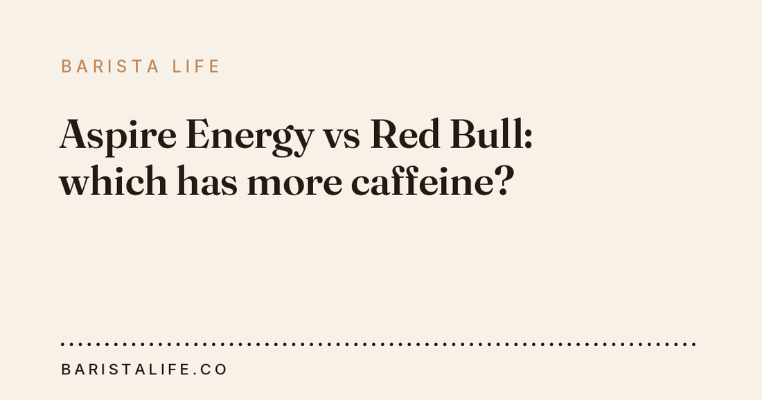 Aspire Energy vs Red Bull: which has more caffeine?