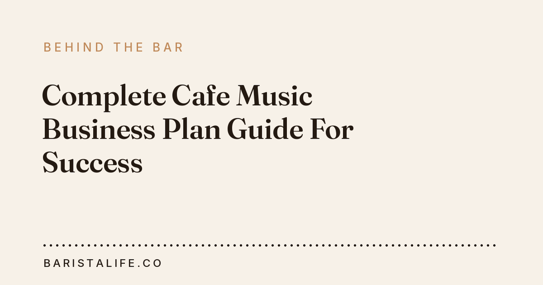 Complete Cafe Music Business Plan Guide For Success