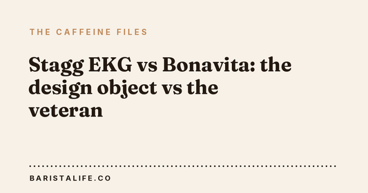Stagg EKG vs Bonavita: the design object vs the veteran