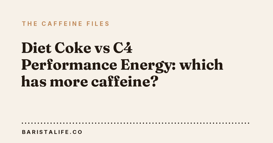 Diet Coke vs C4 Performance Energy: which has more caffeine?