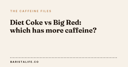 Diet Coke vs Big Red: which has more caffeine?