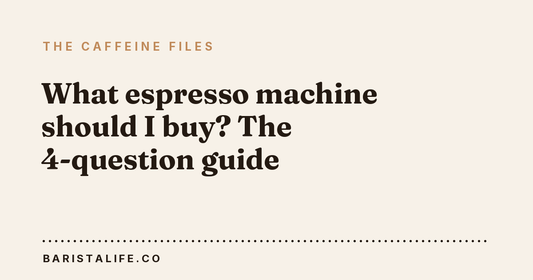 What espresso machine should I buy? The 4-question guide
