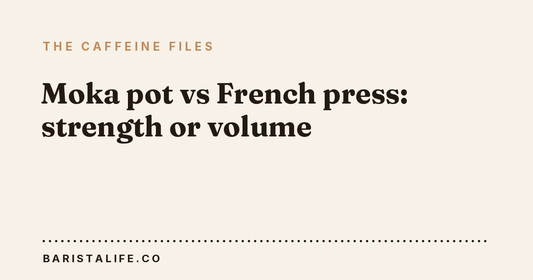 Moka pot vs French press: strength or volume