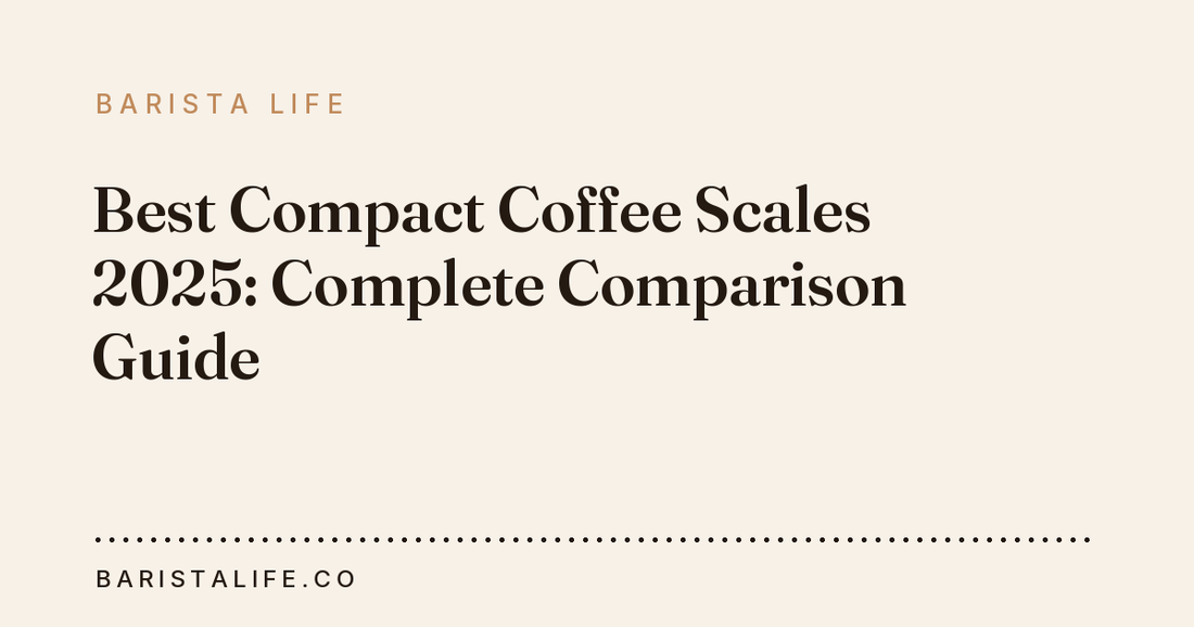 Best Compact Coffee Scales 2025: Complete Comparison Guide