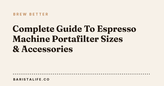 Complete Guide To Espresso Machine Portafilter Sizes & Accessories