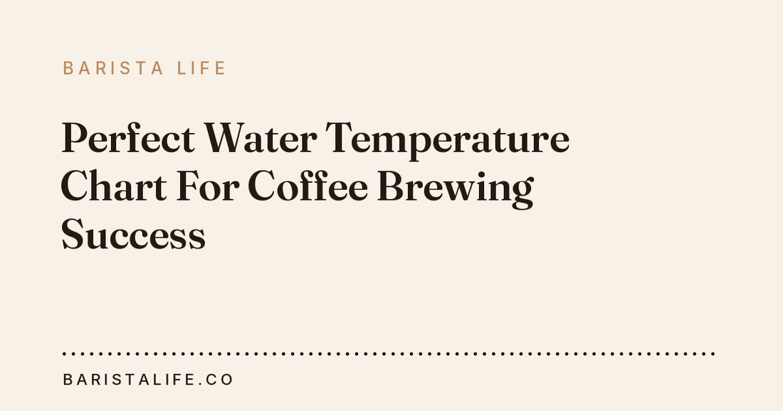 Perfect Water Temperature Chart For Coffee Brewing Success