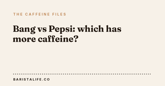 Bang vs Pepsi: which has more caffeine?