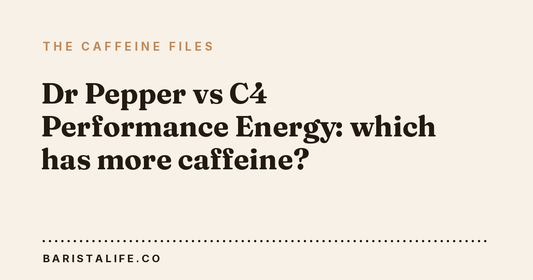 Dr Pepper vs C4 Performance Energy: which has more caffeine?