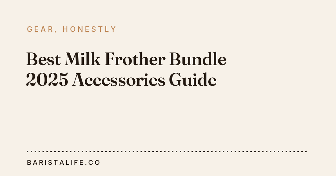 Best Milk Frother Bundle 2025 Accessories Guide