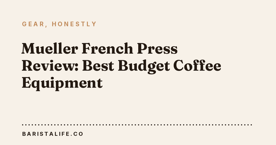 Mueller French Press Review: Best Budget Coffee Equipment
