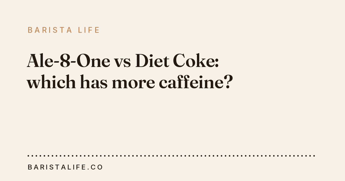 Ale-8-One vs Diet Coke: which has more caffeine?