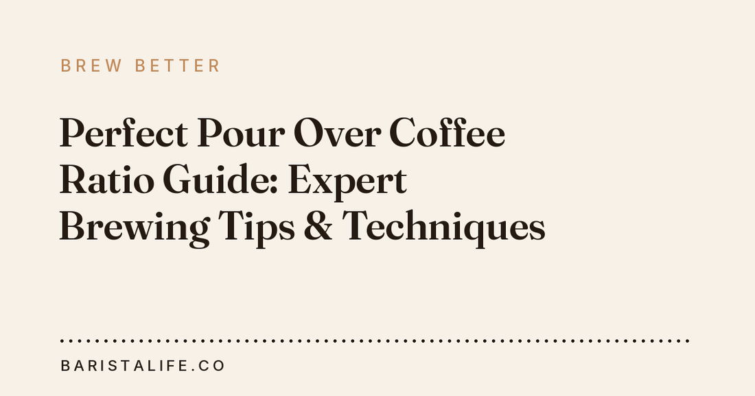 Perfect Pour Over Coffee Ratio Guide: Expert Brewing Tips & Techniques