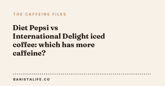 Diet Pepsi vs International Delight iced coffee: which has more caffeine?