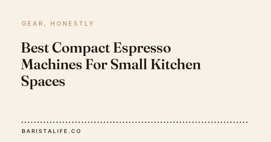 Best Compact Espresso Machines For Small Kitchen Spaces