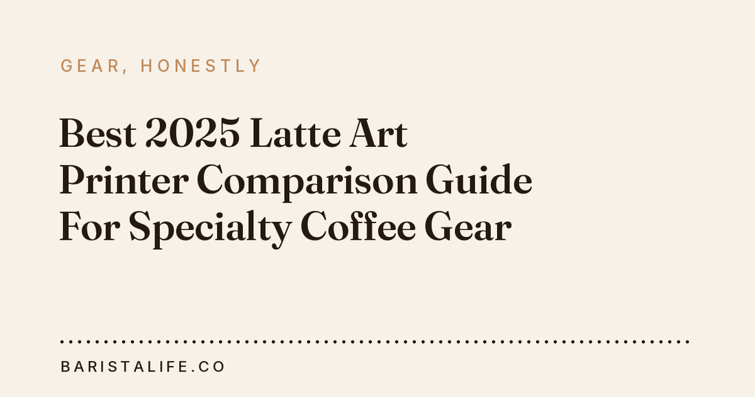 Best 2025 Latte Art Printer Comparison Guide For Specialty Coffee Gear