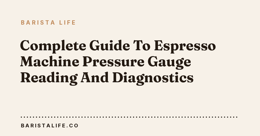 Complete Guide To Espresso Machine Pressure Gauge Reading And Diagnostics