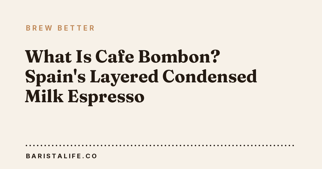What Is Cafe Bombon? Spain's Layered Condensed Milk Espresso