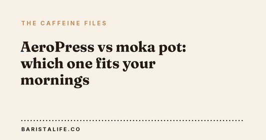 AeroPress vs moka pot: which one fits your mornings