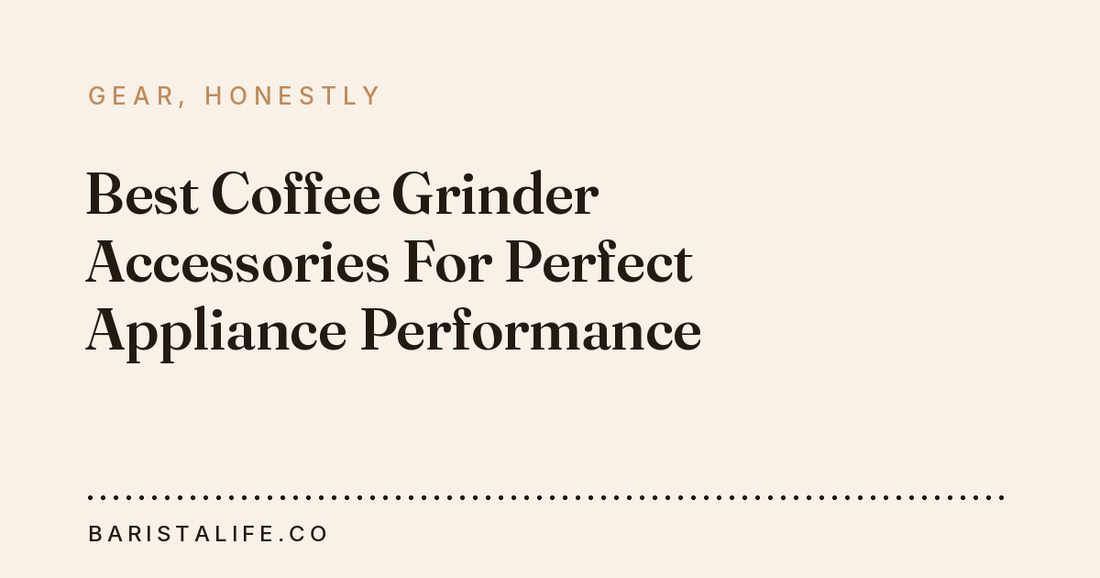 Best Coffee Grinder Accessories For Perfect Appliance Performance