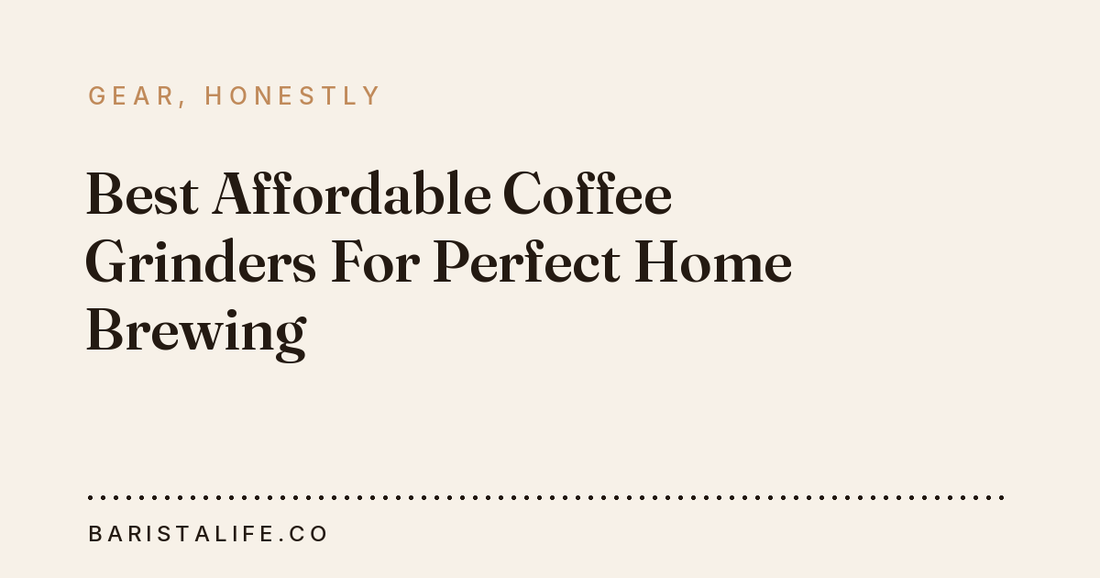 Best Affordable Coffee Grinders For Perfect Home Brewing
