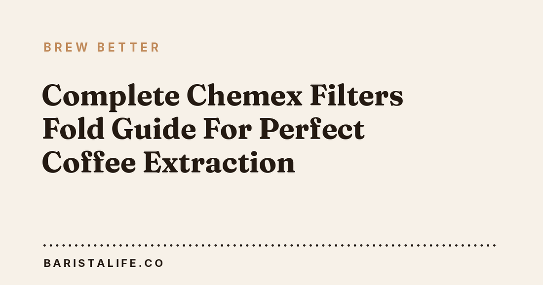 Complete Chemex Filters Fold Guide For Perfect Coffee Extraction