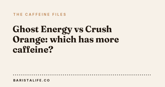 Ghost Energy vs Crush Orange: which has more caffeine?