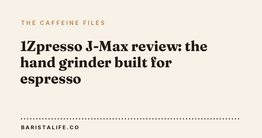 1Zpresso J-Max review: the hand grinder built for espresso