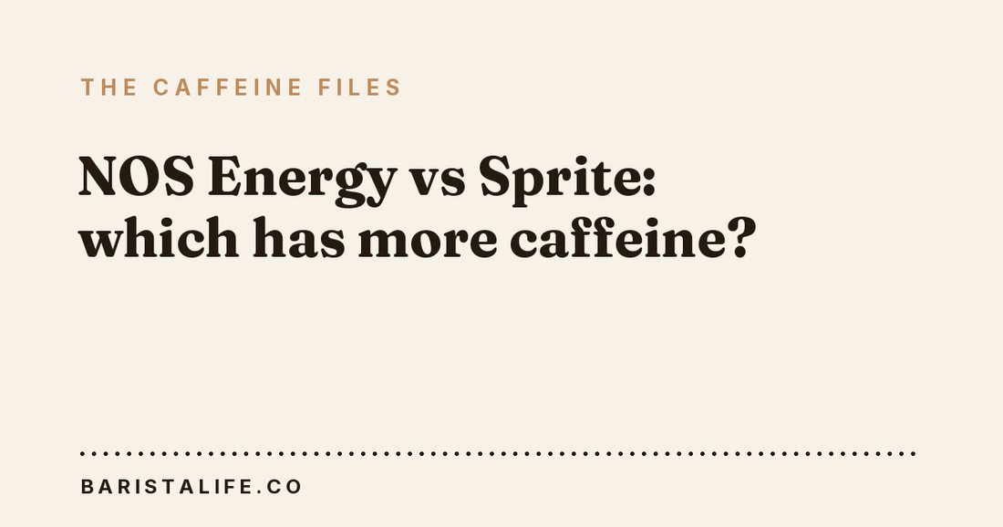 NOS Energy vs Sprite: which has more caffeine?