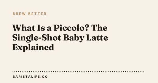 What Is a Piccolo? The Single-Shot Baby Latte Explained