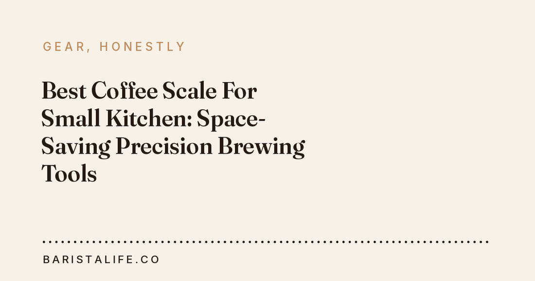 Best Coffee Scale For Small Kitchen: Space-Saving Precision Brewing Tools