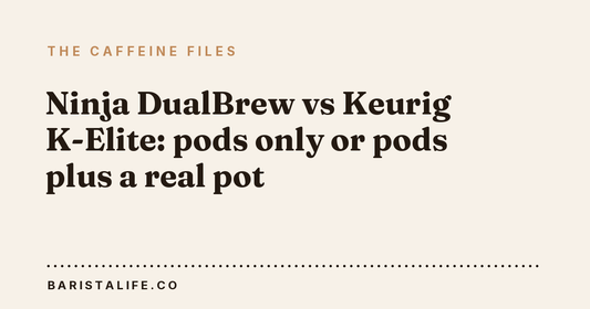 Ninja DualBrew vs Keurig K-Elite: pods only or pods plus a real pot