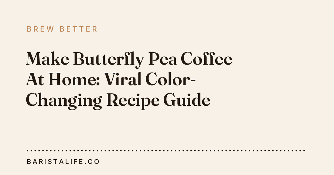 Make Butterfly Pea Coffee At Home: Viral Color-Changing Recipe Guide