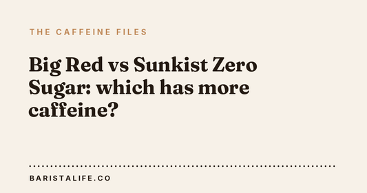 Big Red vs Sunkist Zero Sugar: which has more caffeine?