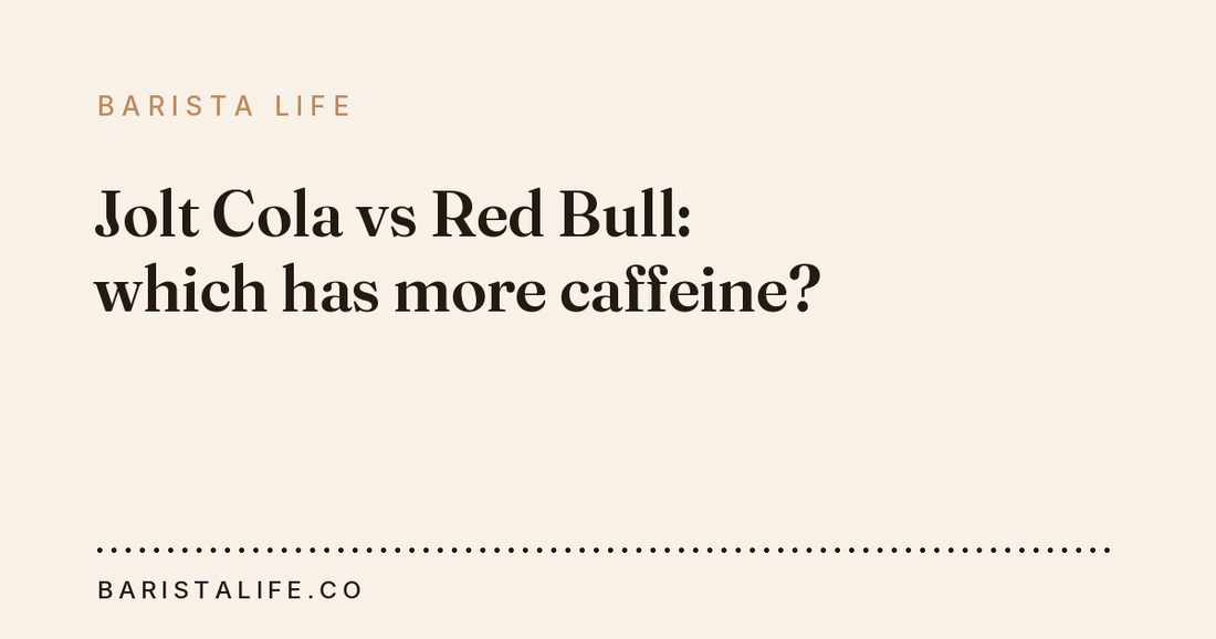 Jolt Cola vs Red Bull: which has more caffeine?