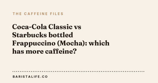 Coca-Cola Classic vs Starbucks bottled Frappuccino (Mocha): which has more caffeine?