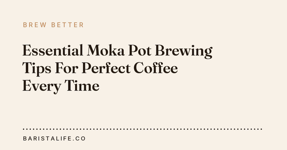 Essential Moka Pot Brewing Tips For Perfect Coffee Every Time