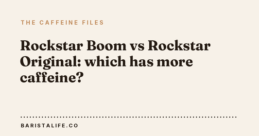 Rockstar Boom vs Rockstar Original: which has more caffeine?