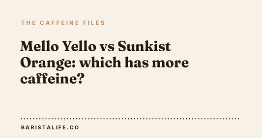 Mello Yello vs Sunkist Orange: which has more caffeine?