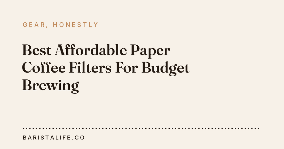 Best Affordable Paper Coffee Filters For Budget Brewing
