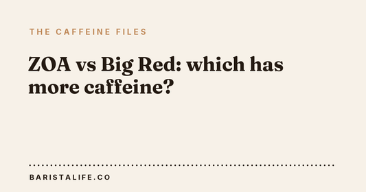 ZOA vs Big Red: which has more caffeine?