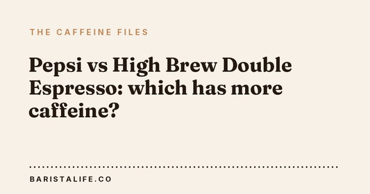Pepsi vs High Brew Double Espresso: which has more caffeine?