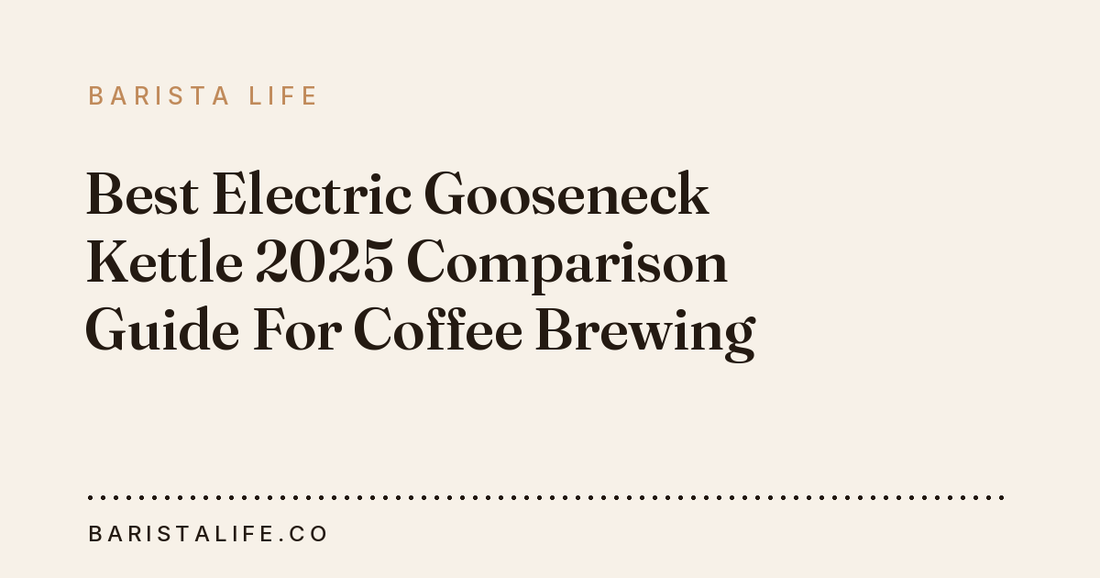 Best Electric Gooseneck Kettle 2025 Comparison Guide For Coffee Brewing