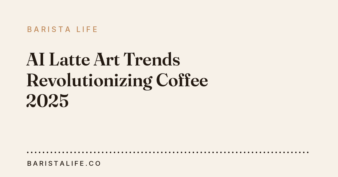 AI Latte Art Trends Revolutionizing Coffee 2025