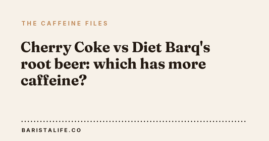 Cherry Coke vs Diet Barq's root beer: which has more caffeine?