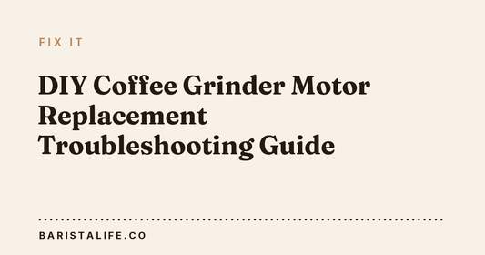 DIY Coffee Grinder Motor Replacement Troubleshooting Guide