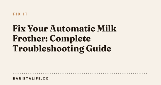 Fix Your Automatic Milk Frother: Complete Troubleshooting Guide